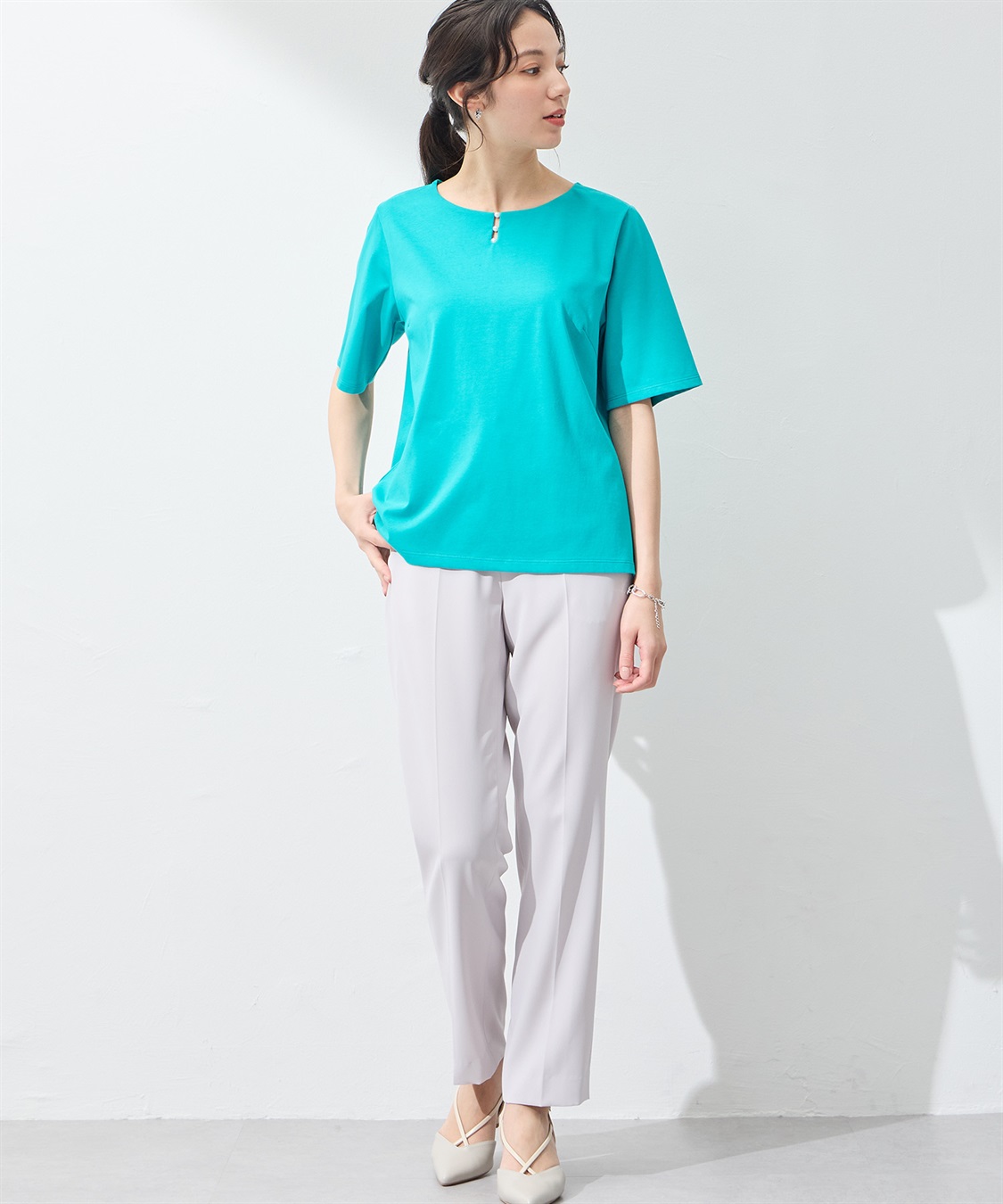 A/C DESIGN BY ALPHA CUBIC 【UVカット】パールプルオーバー_sub_25