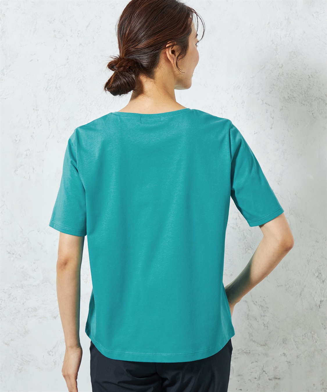 A/C DESIGN BY ALPHA CUBIC 【UVカット】ロゴプリントTシャツ_sub_13