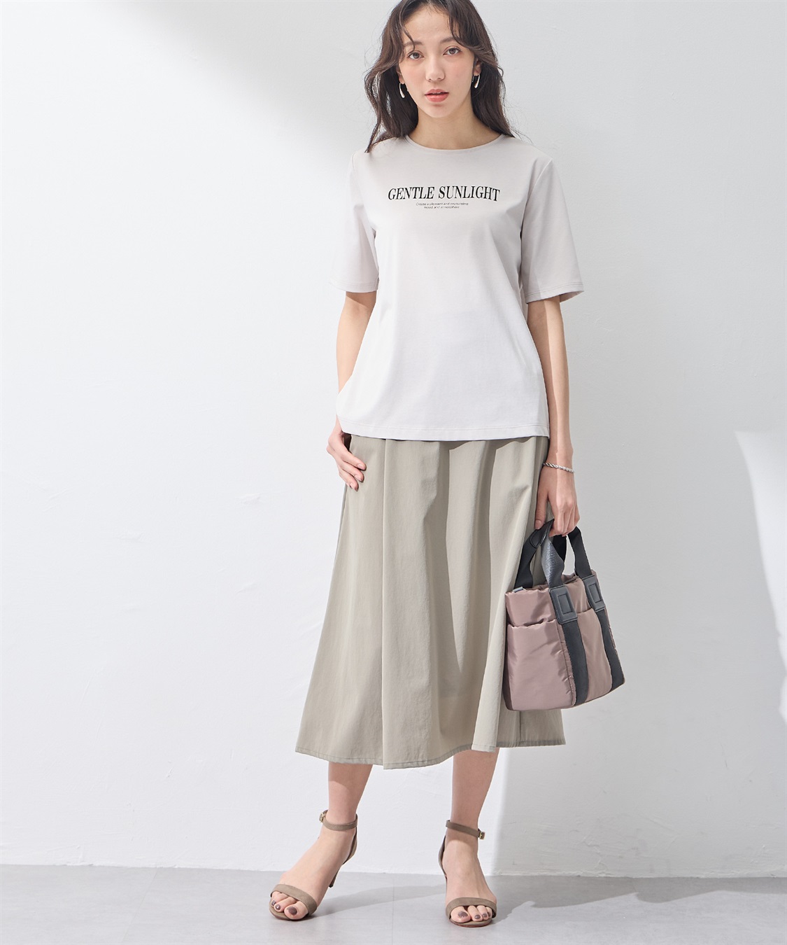 A/C DESIGN BY ALPHA CUBIC 【UVカット】ロゴプリントTシャツ_sub_25