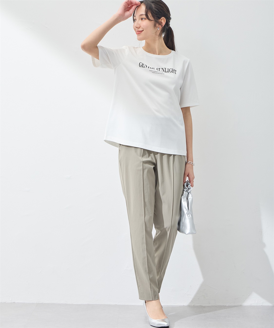 A/C DESIGN BY ALPHA CUBIC 【UVカット】ロゴプリントTシャツ_sub_29