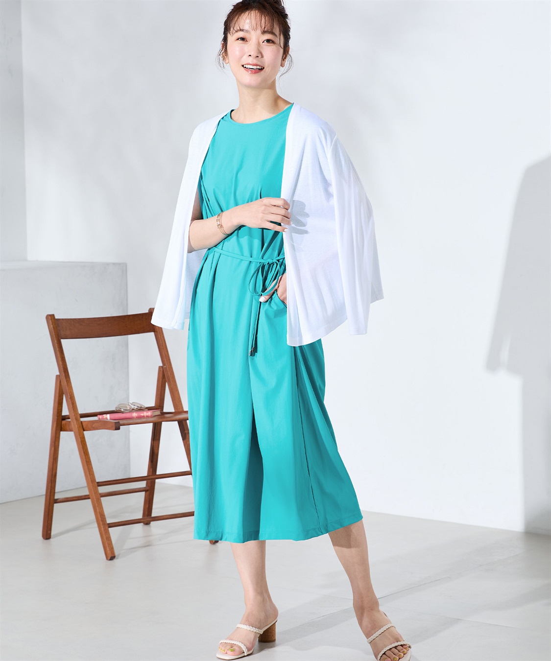 A/C DESIGN BY ALPHA CUBIC 【UVカット・冷感】ショートカーディガン_sub_17