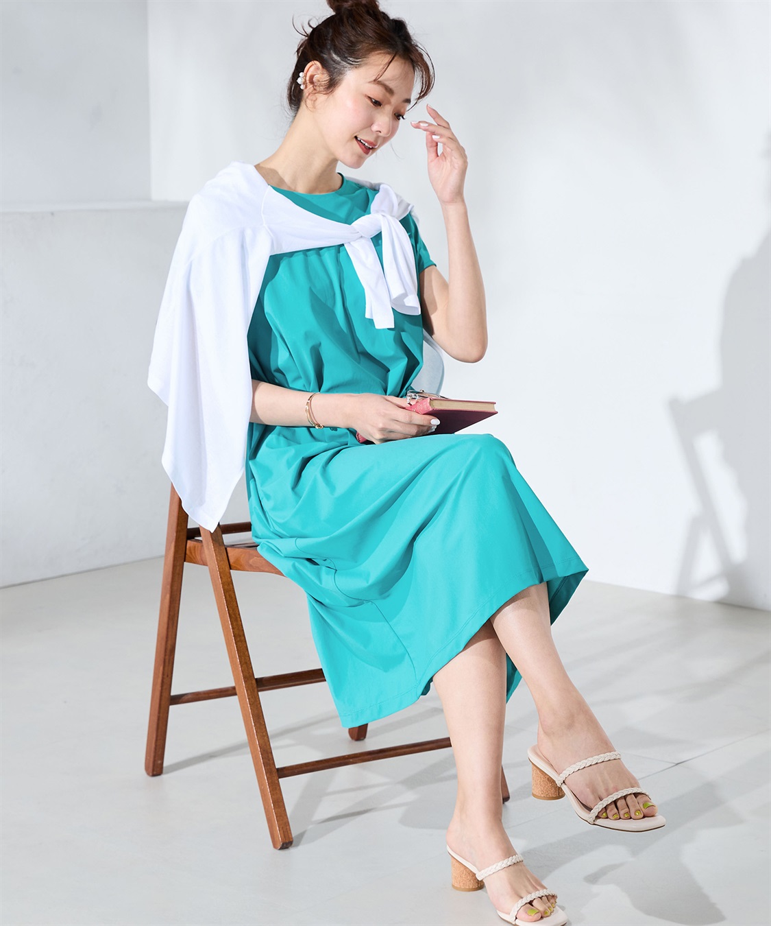 A/C DESIGN BY ALPHA CUBIC 【UVカット・冷感】ショートカーディガン_sub_18