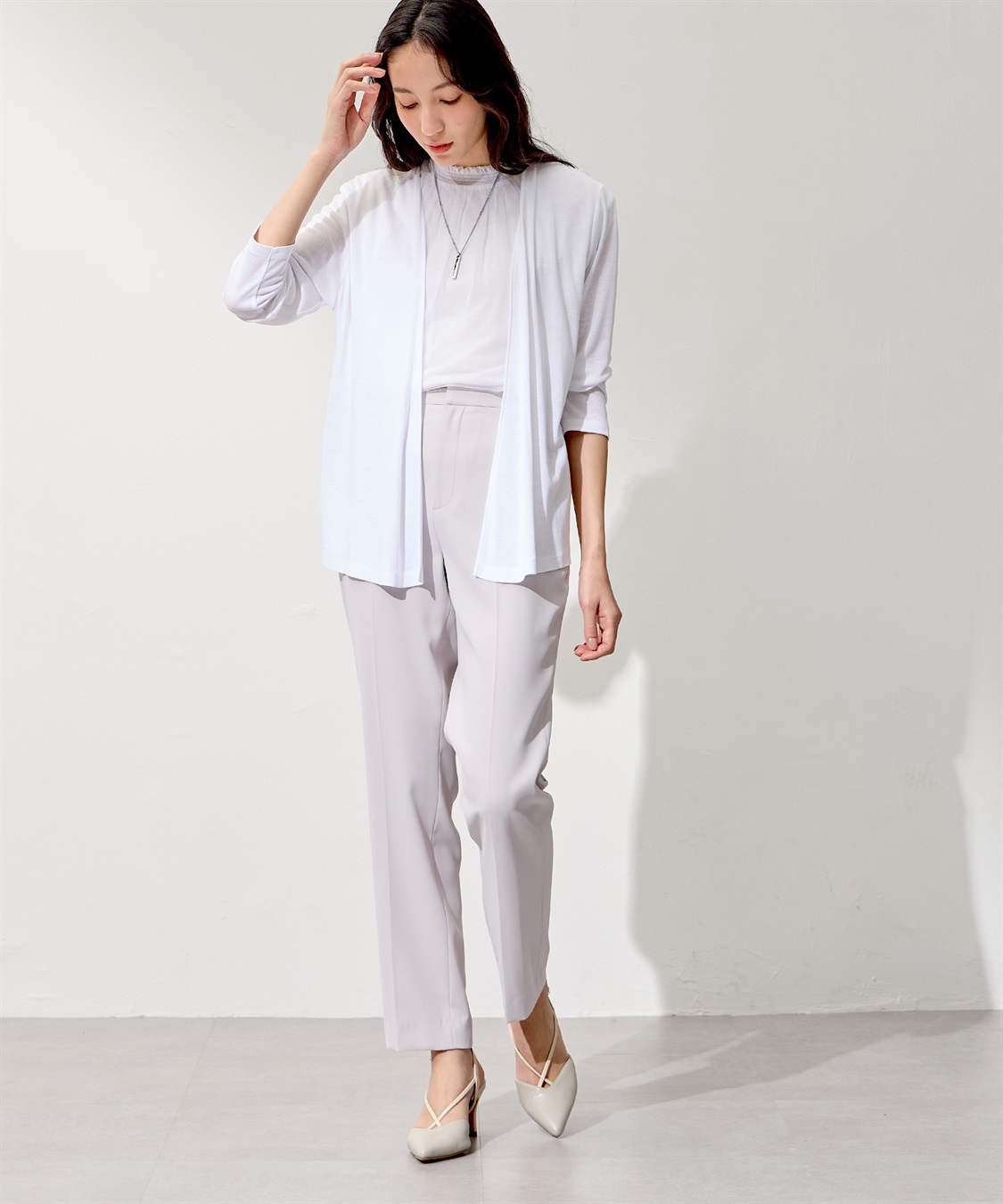 A/C DESIGN BY ALPHA CUBIC 【UVカット・冷感】ショートカーディガン_sub_20