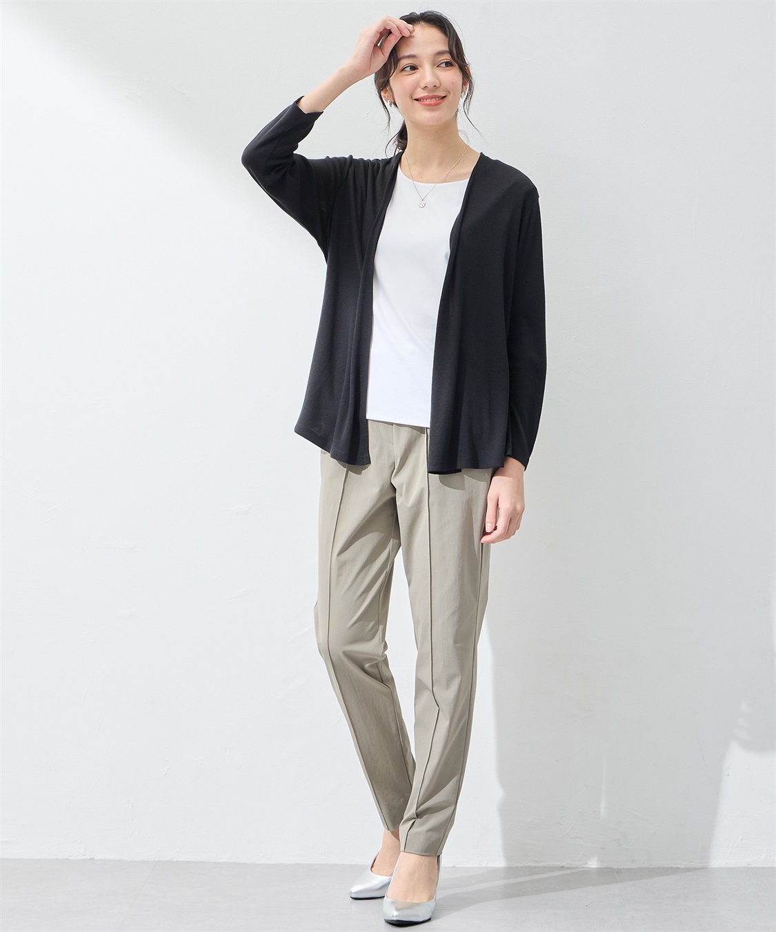 A/C DESIGN BY ALPHA CUBIC 【UVカット・冷感】ショートカーディガン_sub_25