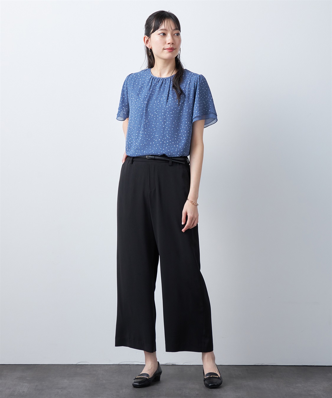 A/C DESIGN BY ALPHA CUBIC プリントTブラウス_sub_12