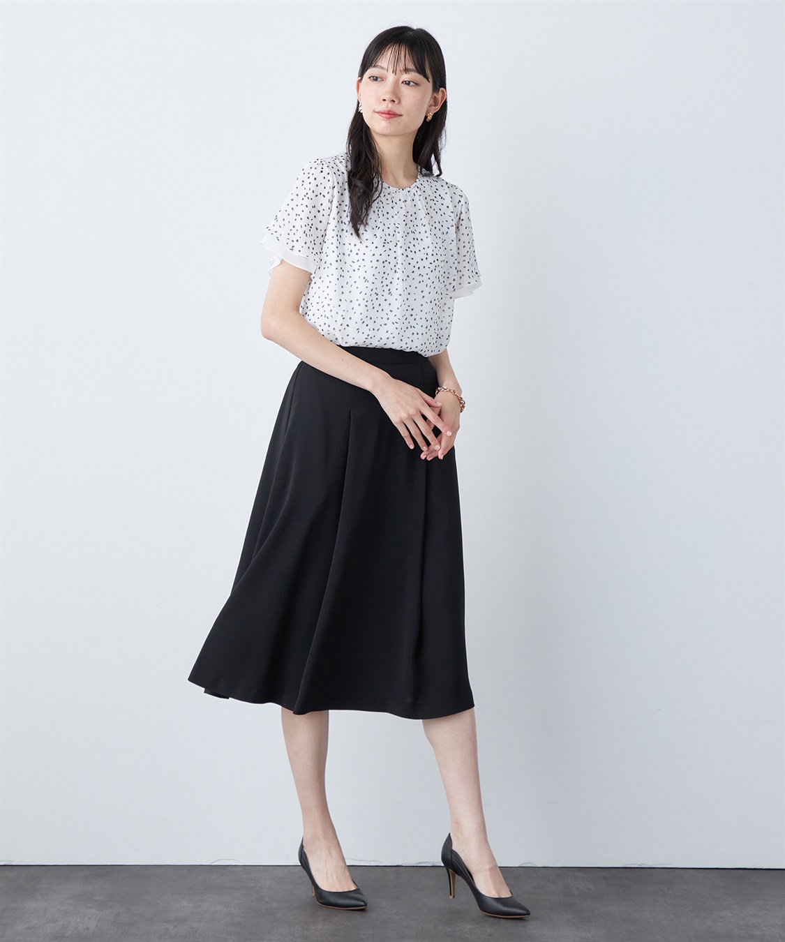 A/C DESIGN BY ALPHA CUBIC プリントTブラウス_sub_13