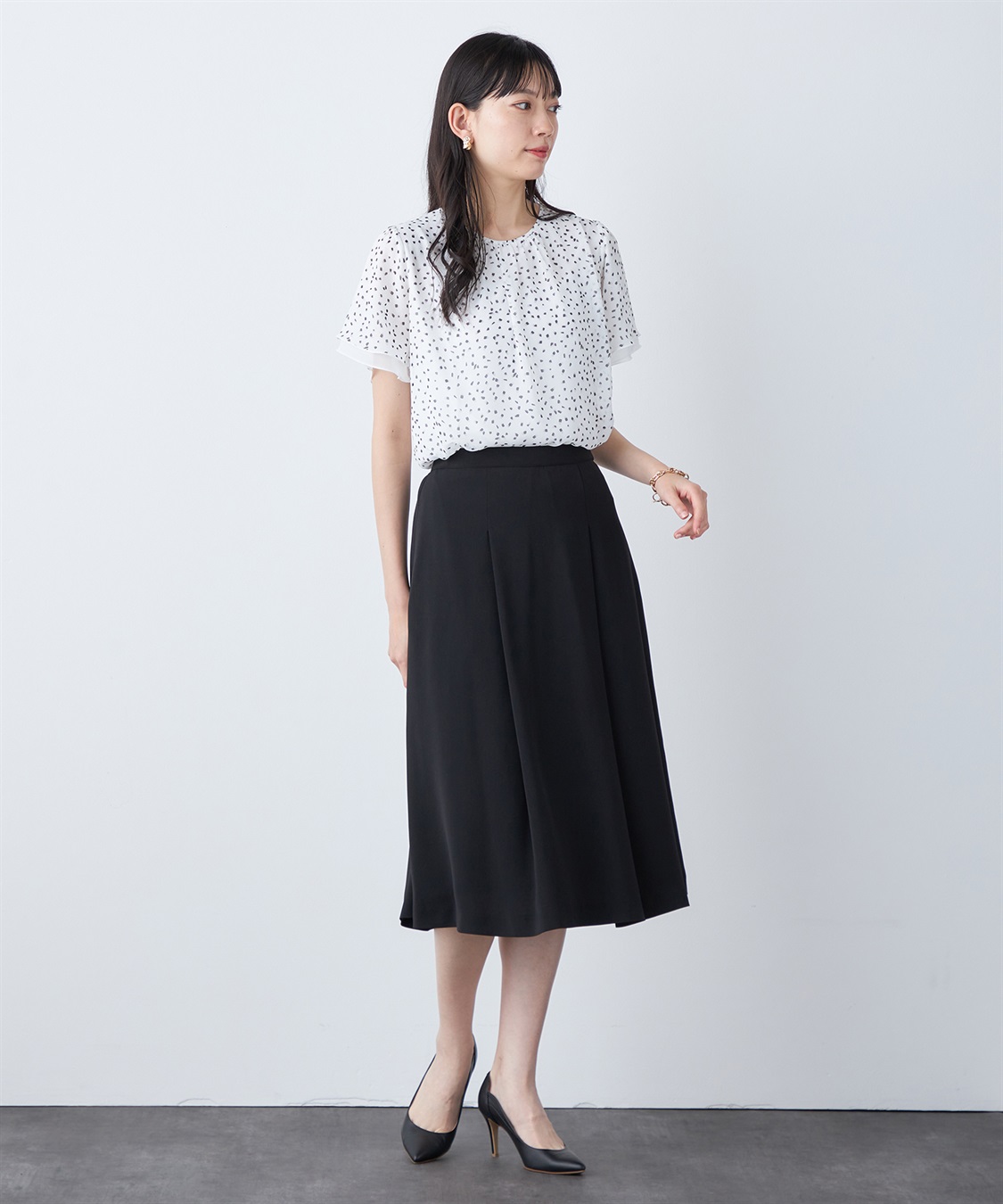 A/C DESIGN BY ALPHA CUBIC プリントTブラウス_sub_14