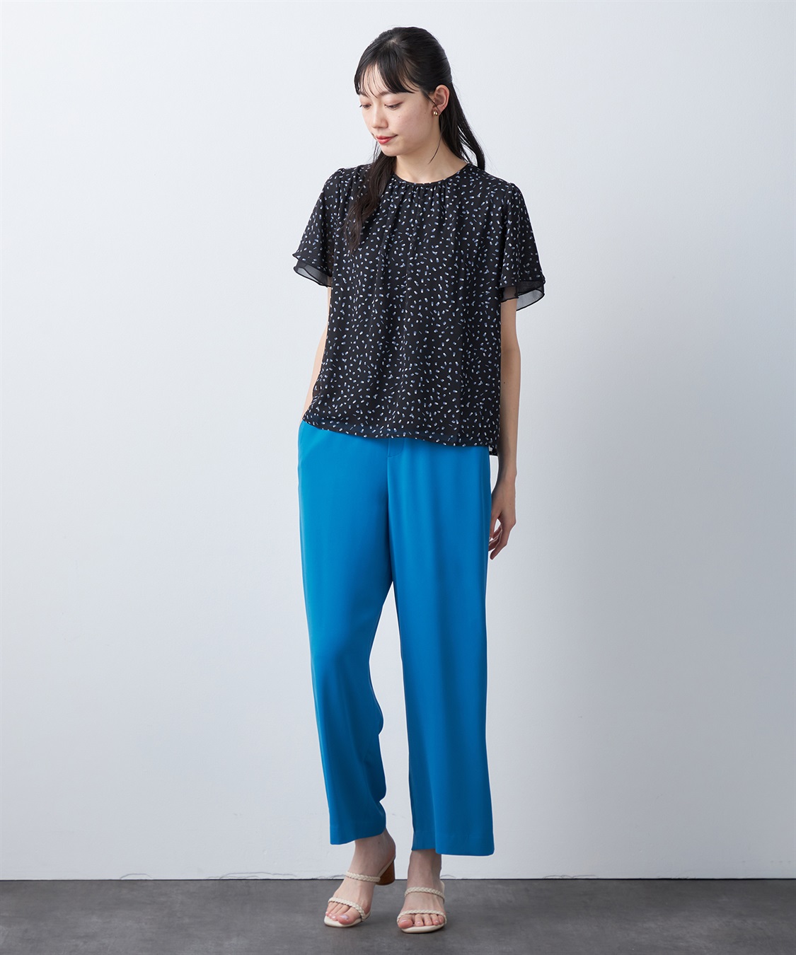 A/C DESIGN BY ALPHA CUBIC プリントTブラウス_sub_16