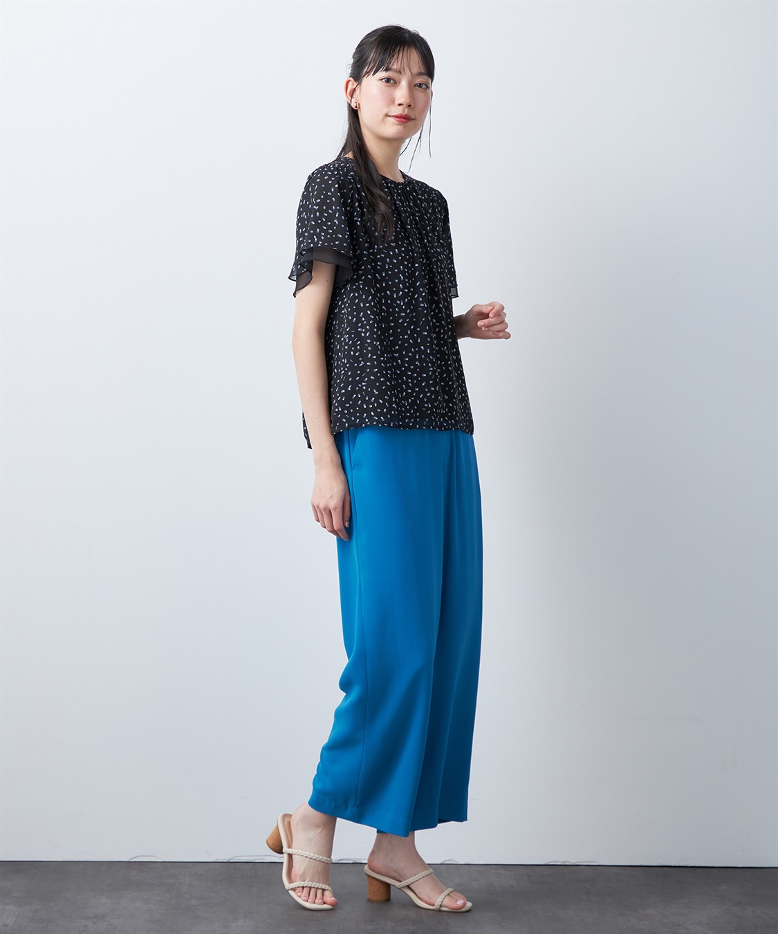 A/C DESIGN BY ALPHA CUBIC プリントTブラウス_sub_17