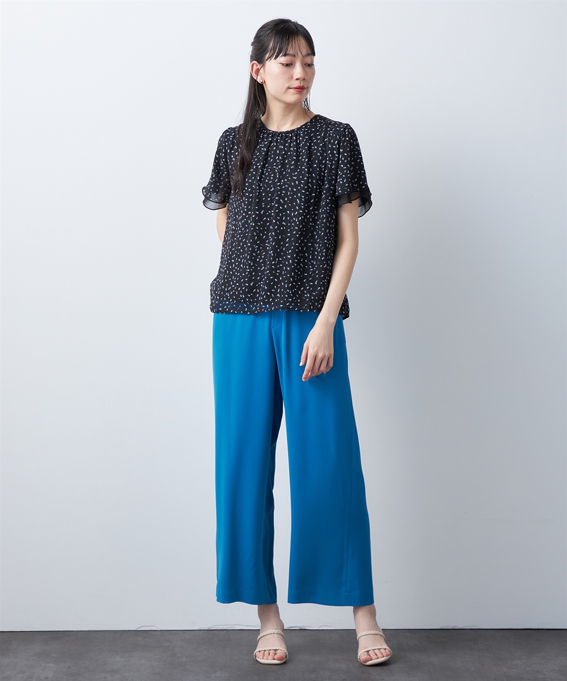 A/C DESIGN BY ALPHA CUBIC プリントTブラウス_sub_18