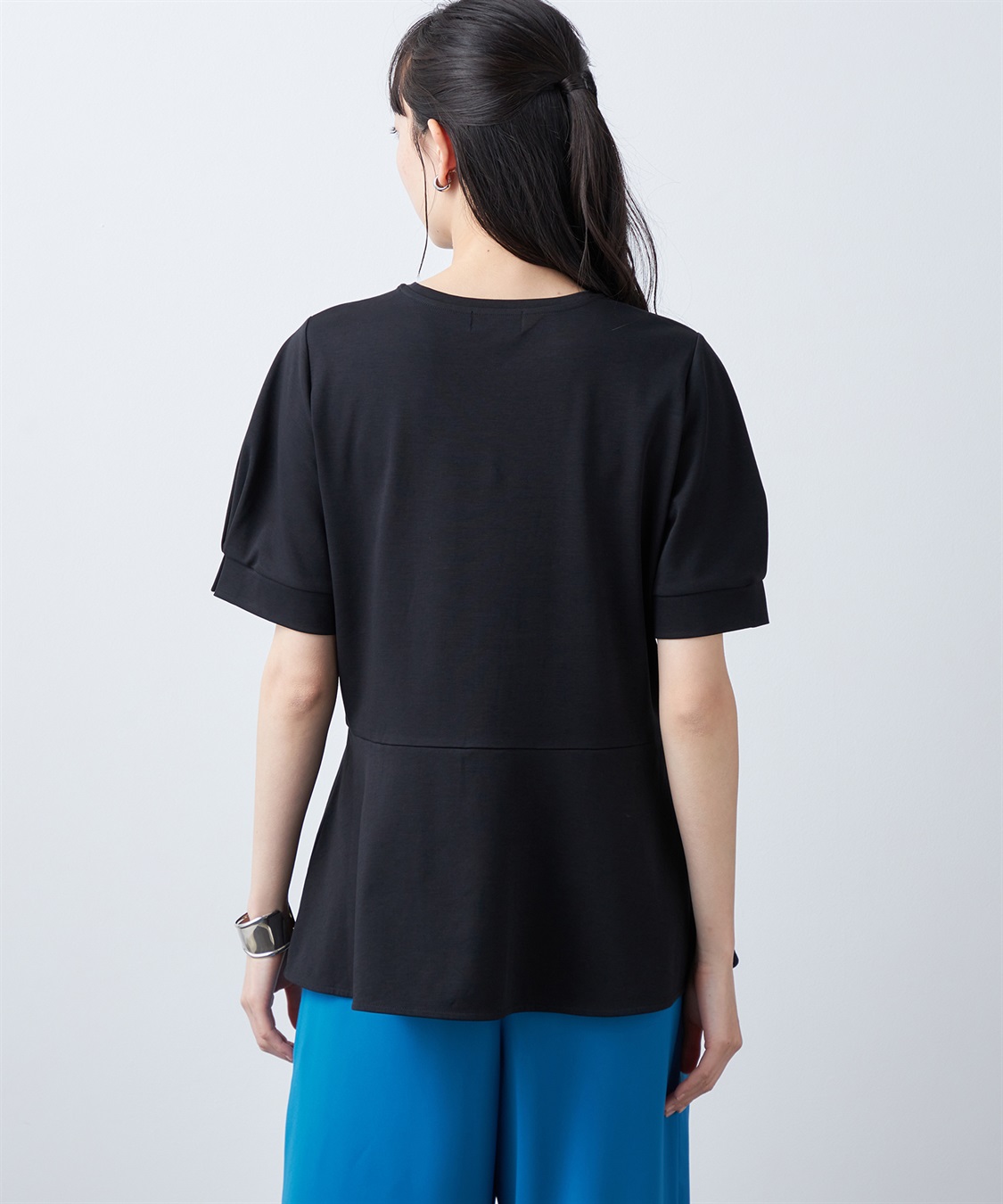 A/C DESIGN BY ALPHA CUBIC 【汗じみ防止・UVカット・冷感】ペブラムチュニック_sub_4