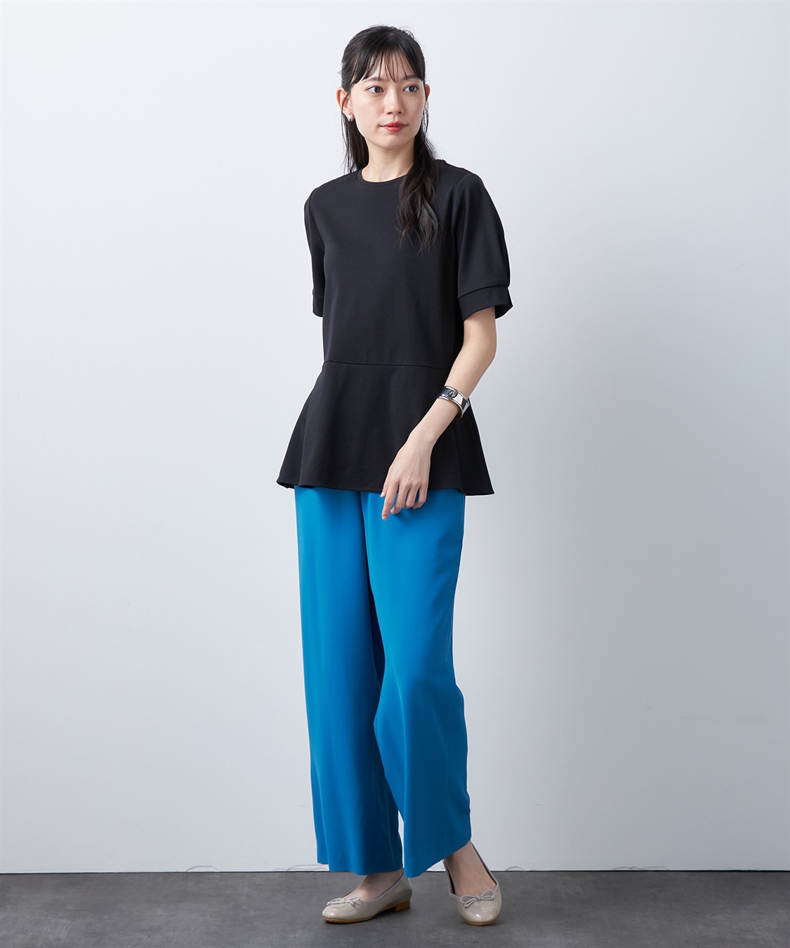 A/C DESIGN BY ALPHA CUBIC 【汗じみ防止・UVカット・冷感】ペブラムチュニック_sub_15