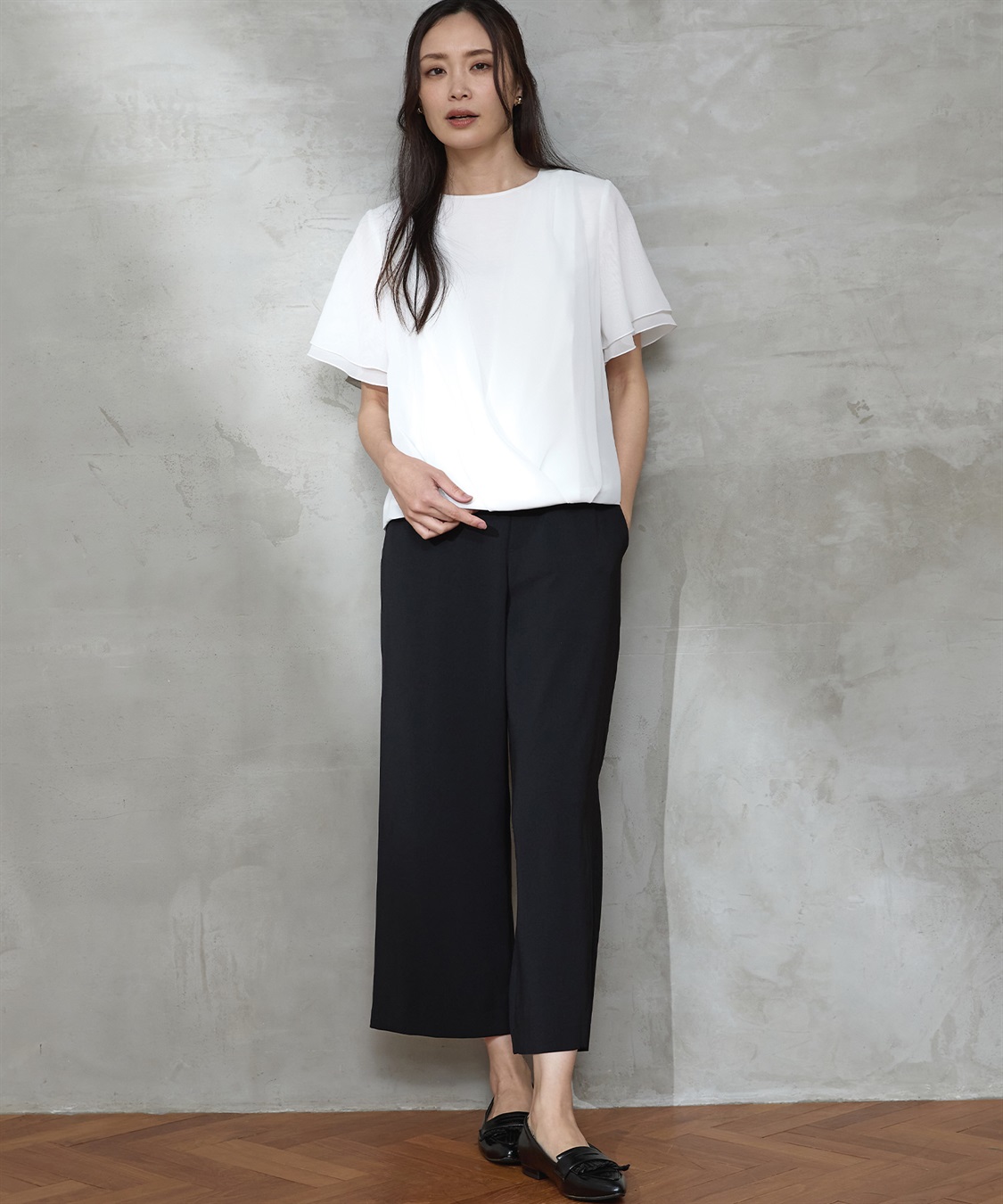 A/C DESIGN BY ALPHA CUBIC カシュクールTブラウス_sub_3