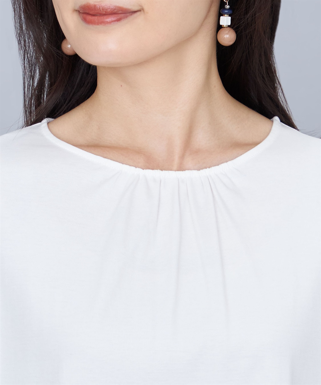 A/C DESIGN BY ALPHA CUBIC レーススリーブプルオーバー_sub_3