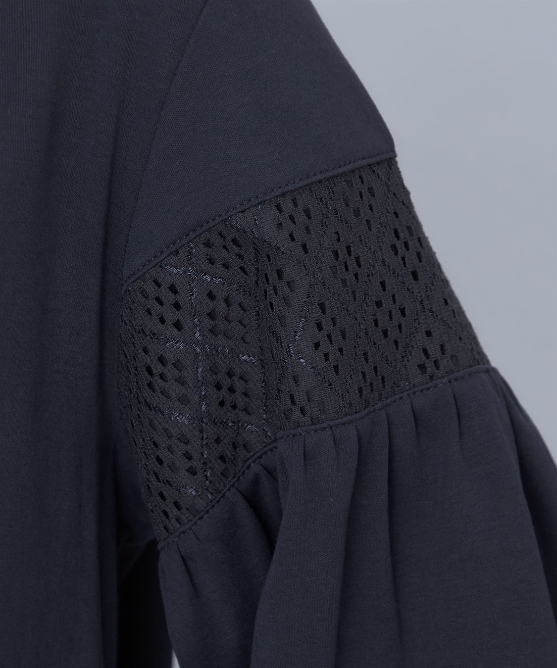 A/C DESIGN BY ALPHA CUBIC レーススリーブプルオーバー_sub_8