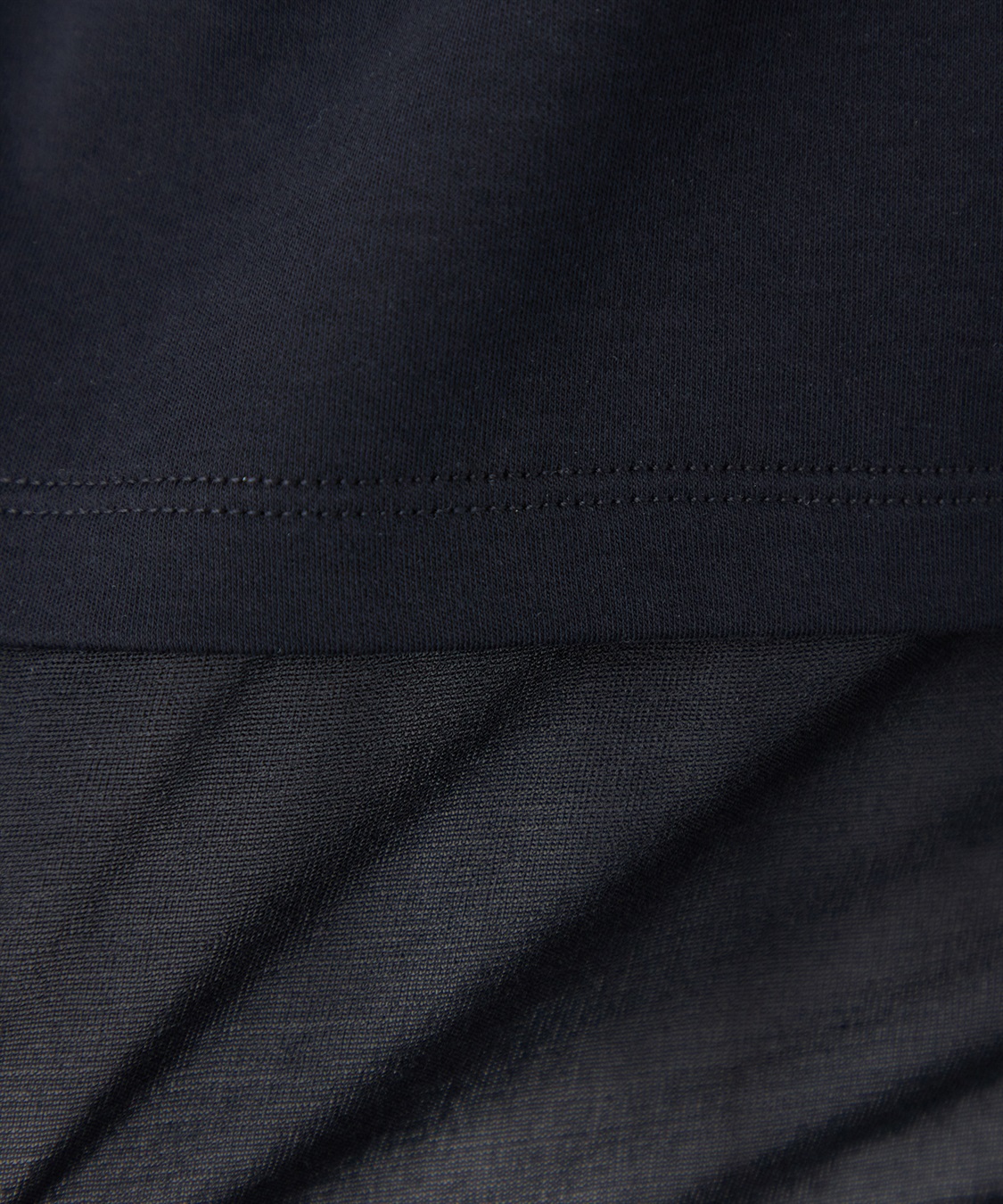 A/C DESIGN BY ALPHA CUBIC シアー切替ロゴTシャツ_sub_12