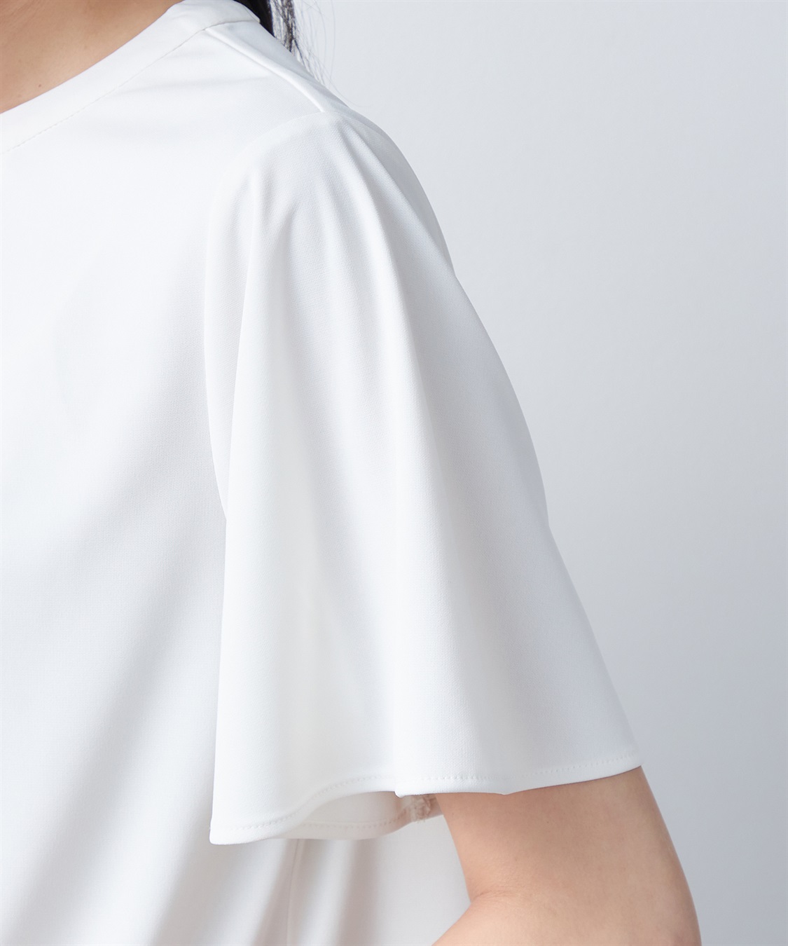 ボウタイ風ブラウス A/C DESIGN BY ALPHA CUBIC｜クロスプラス公式通販