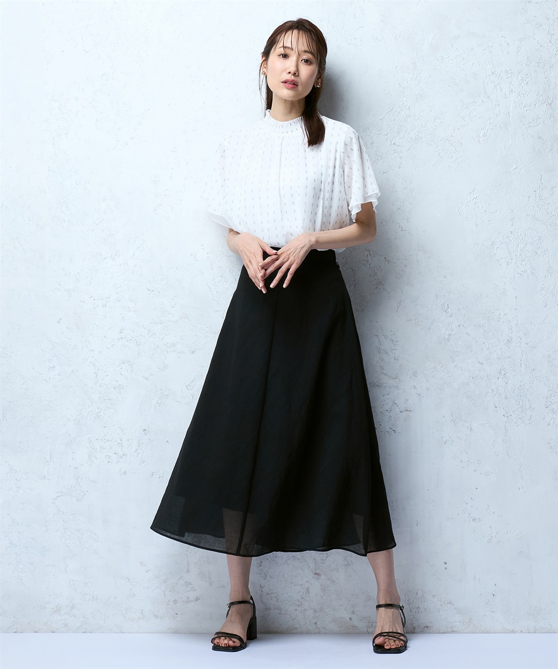 A/C DESIGN BY ALPHA CUBIC ジャガードTブラウス_sub_14