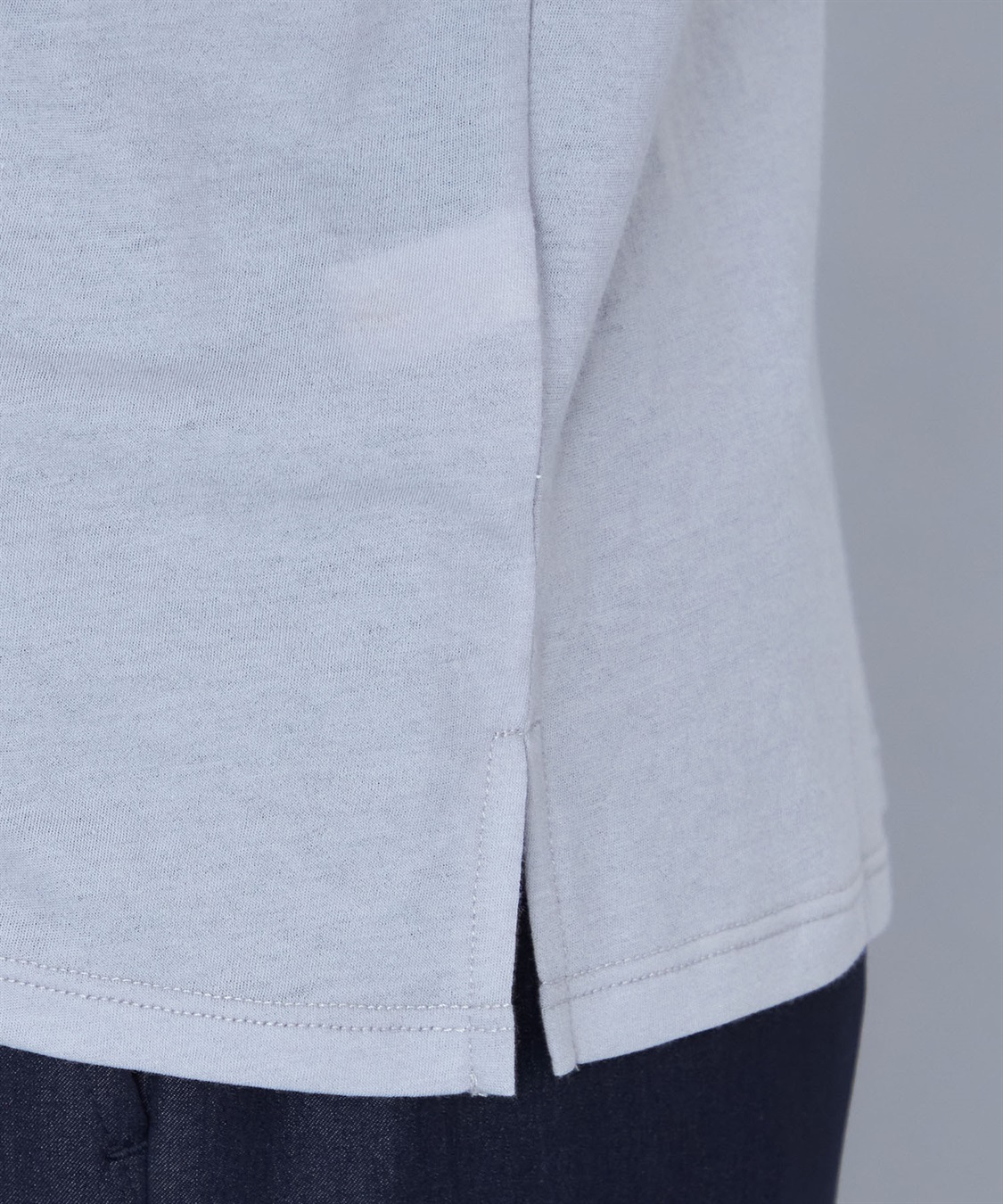 あおいページ シアーハイネックプルオーバー A/C DESIGN BY ALPHA CUBIC