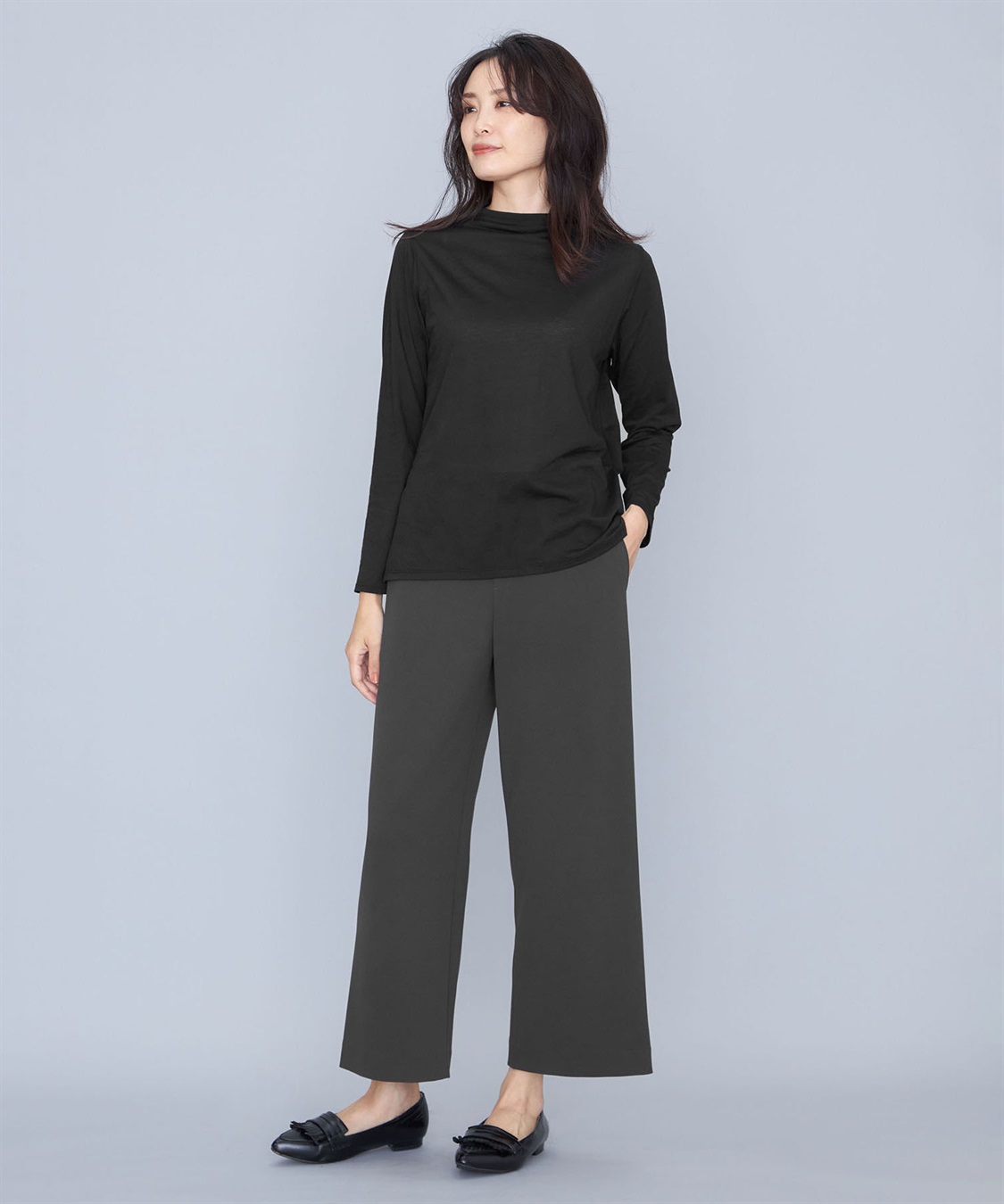 A/C DESIGN BY ALPHA CUBIC シアーハイネックプルオーバー_sub_17