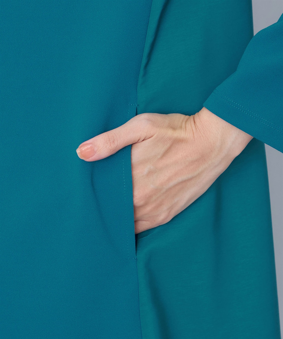 A/C DESIGN BY ALPHA CUBIC 【セットアップ対応】ジョーゼットチュニックプルオーバー_sub_9