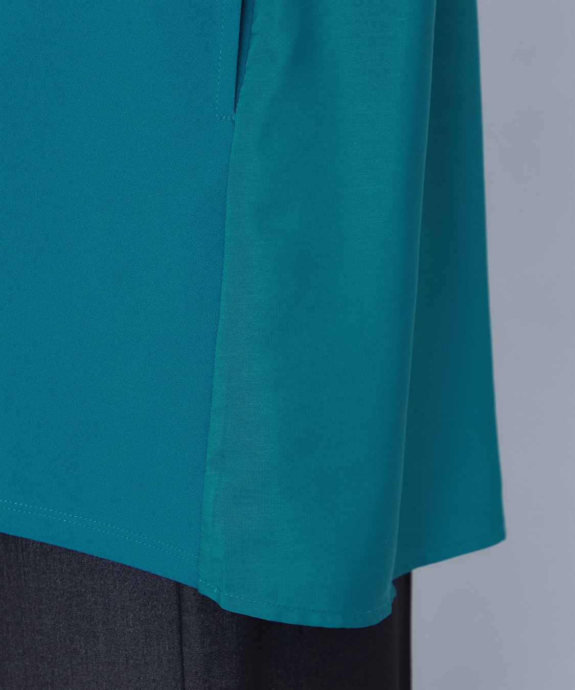 A/C DESIGN BY ALPHA CUBIC 【セットアップ対応】ジョーゼットチュニックプルオーバー_sub_10