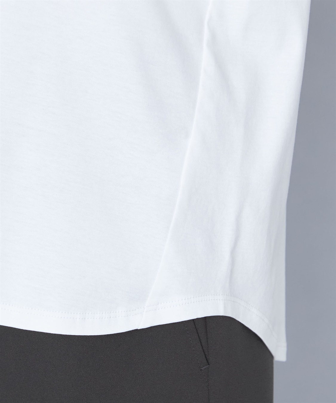 A/C DESIGN BY ALPHA CUBIC ランタンスリーブシアープルオーバー_sub_5