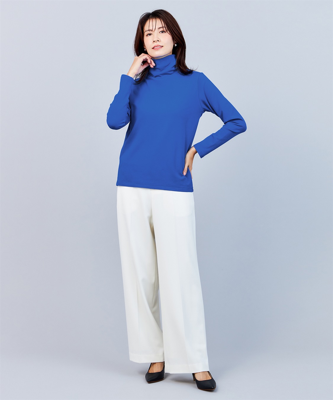 A/C DESIGN BY ALPHA CUBIC 裏起毛ハイネックプルオーバー_sub_11