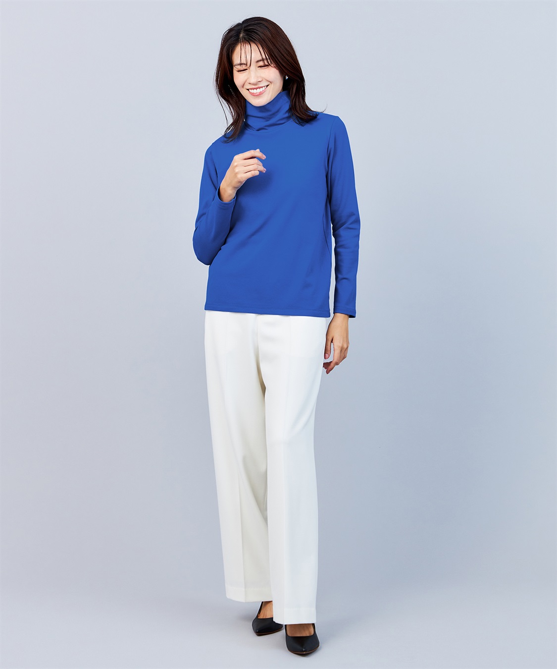 A/C DESIGN BY ALPHA CUBIC 裏起毛ハイネックプルオーバー_sub_12