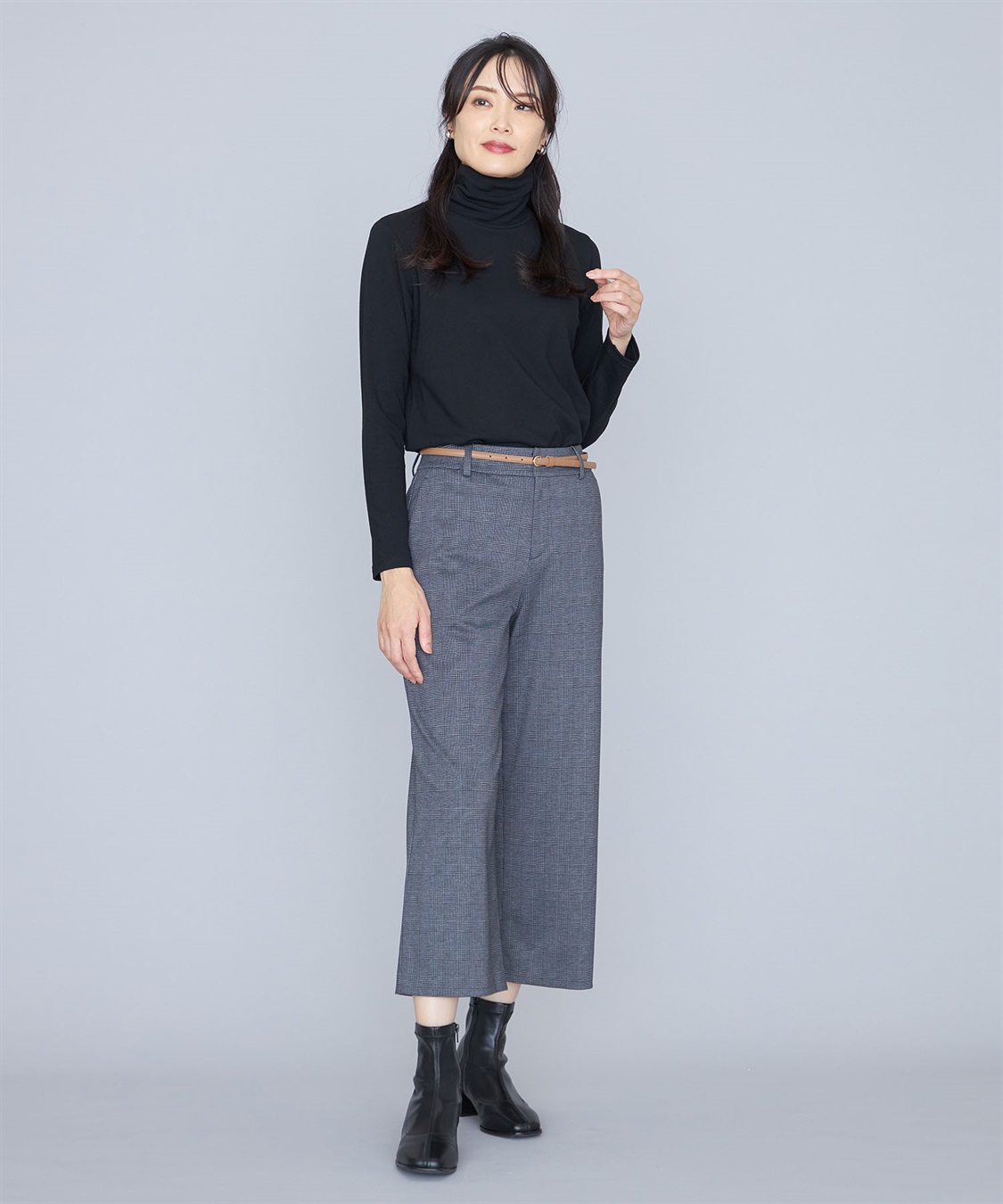 A/C DESIGN BY ALPHA CUBIC 裏起毛ハイネックプルオーバー_sub_16