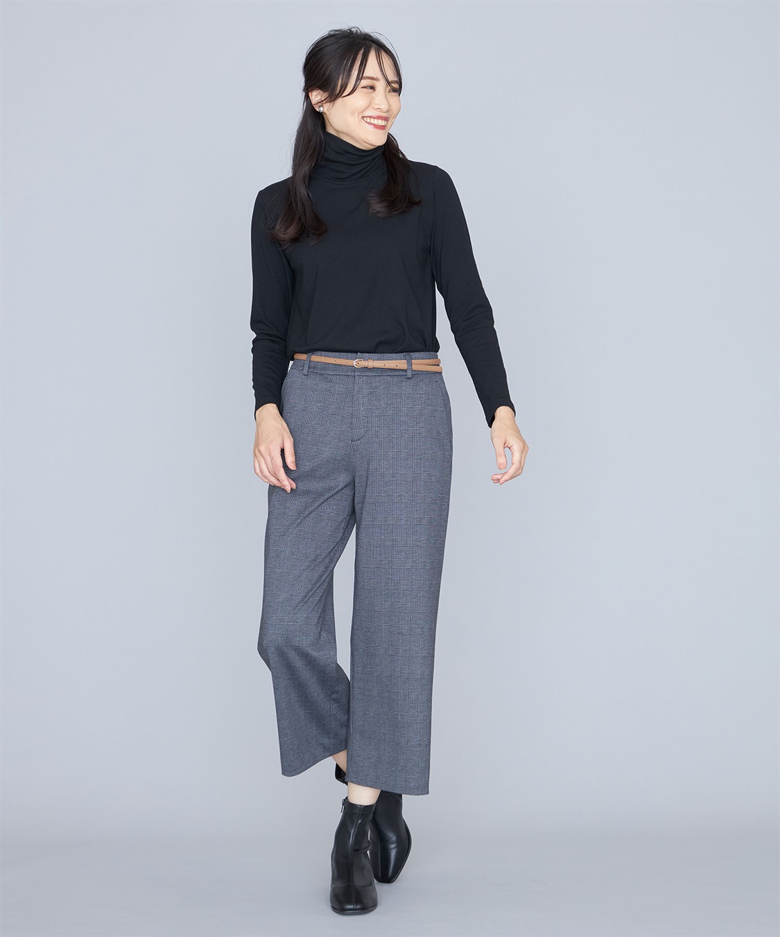 A/C DESIGN BY ALPHA CUBIC 裏起毛ハイネックプルオーバー_sub_18