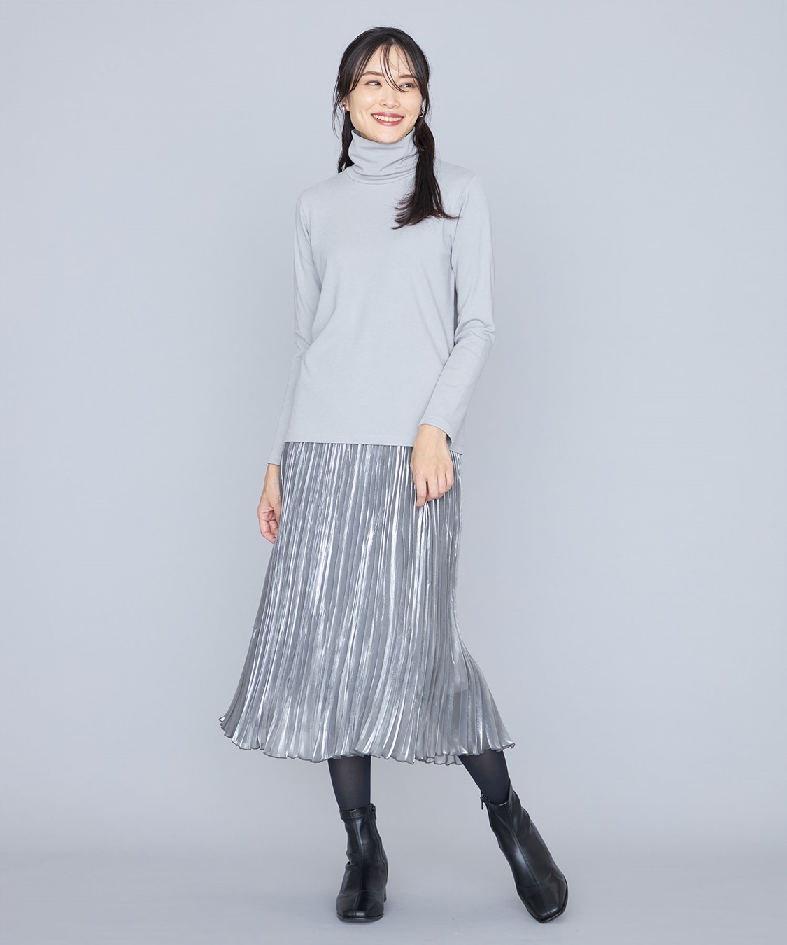 A/C DESIGN BY ALPHA CUBIC 裏起毛ハイネックプルオーバー_sub_19