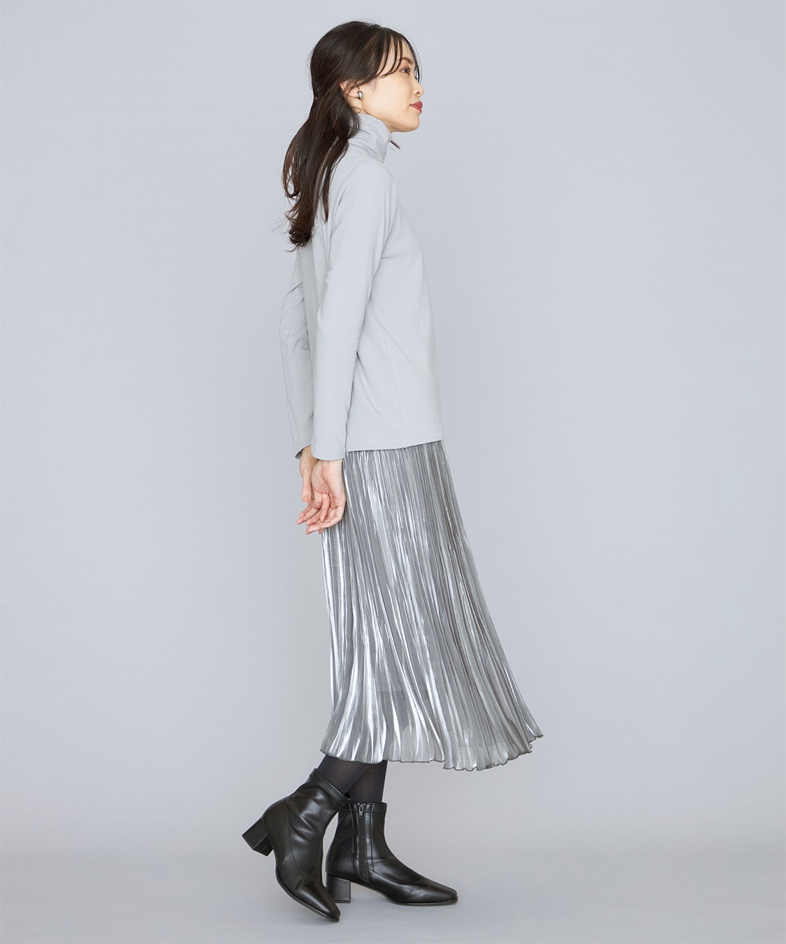 A/C DESIGN BY ALPHA CUBIC 裏起毛ハイネックプルオーバー_sub_20