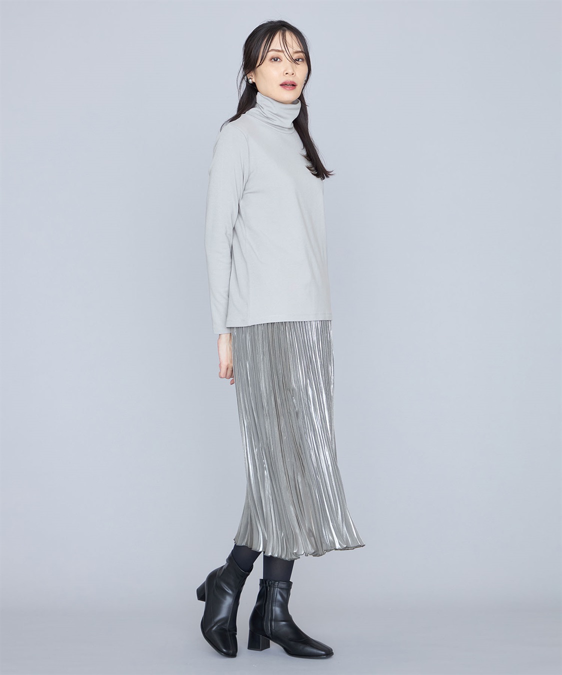 A/C DESIGN BY ALPHA CUBIC 裏起毛ハイネックプルオーバー_sub_21