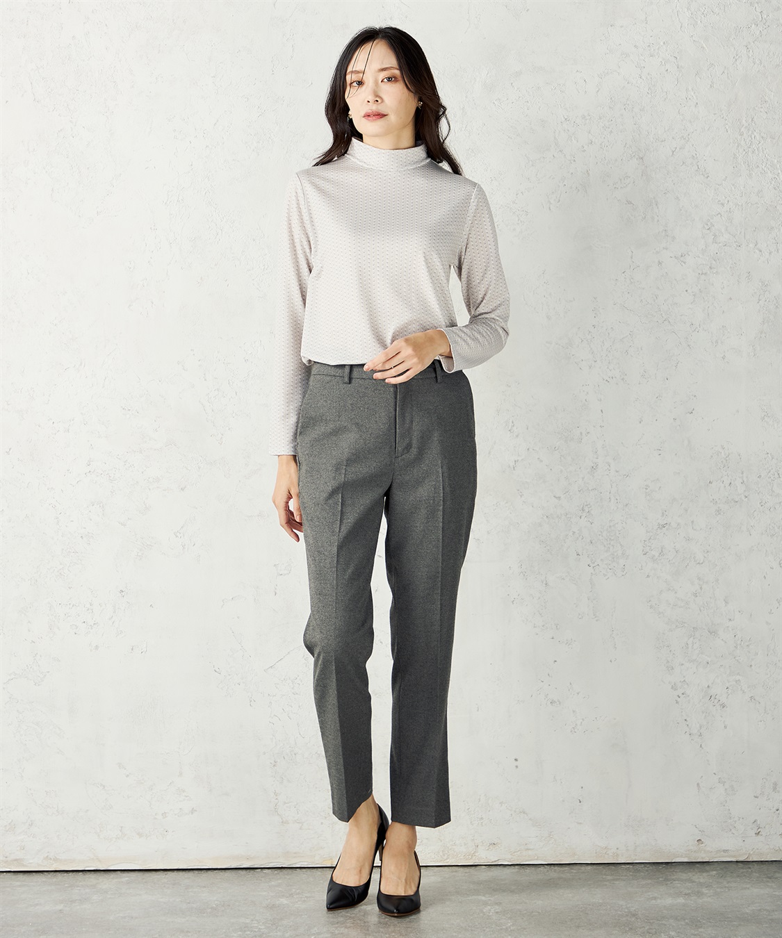 A/C DESIGN BY ALPHA CUBIC プリントハイネックプルオーバー_sub_18