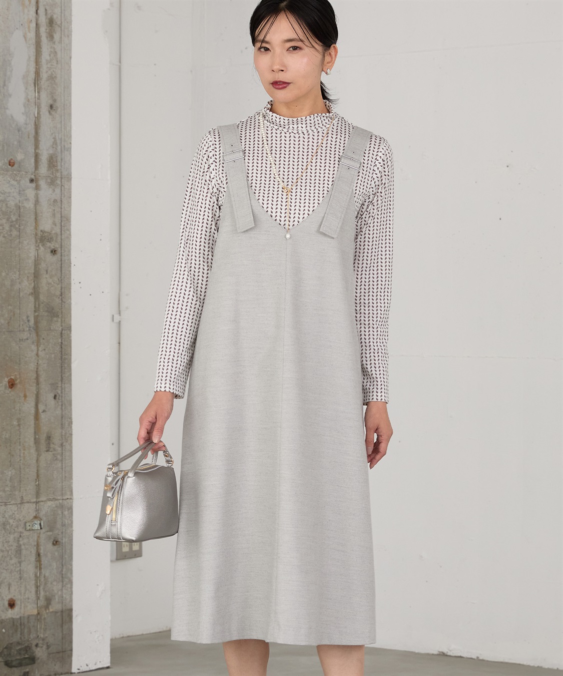 A/C DESIGN BY ALPHA CUBIC プリントハイネックプルオーバー_sub_20