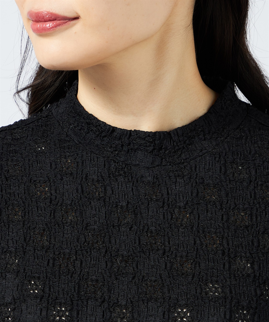 A/C DESIGN BY ALPHA CUBIC ハイネックレースプルオーバー_sub_3