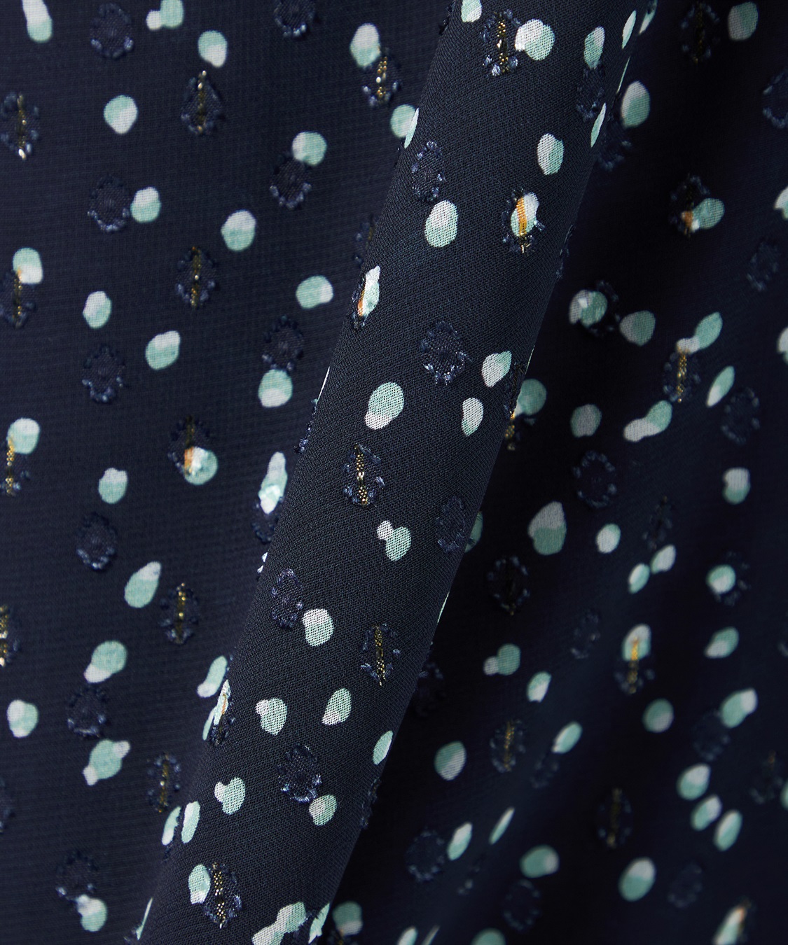 A/C DESIGN BY ALPHA CUBIC ラメドットTブラウス_sub_8