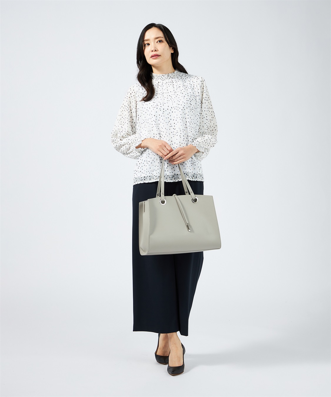 A/C DESIGN BY ALPHA CUBIC ラメドットTブラウス_sub_10