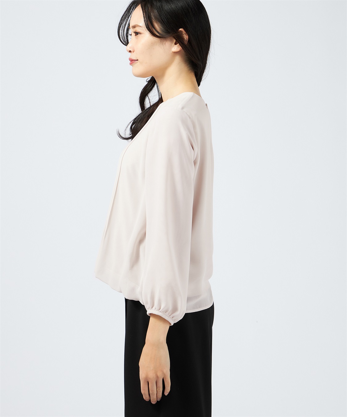 A/C DESIGN BY ALPHA CUBIC プリーツTブラウス_sub_1