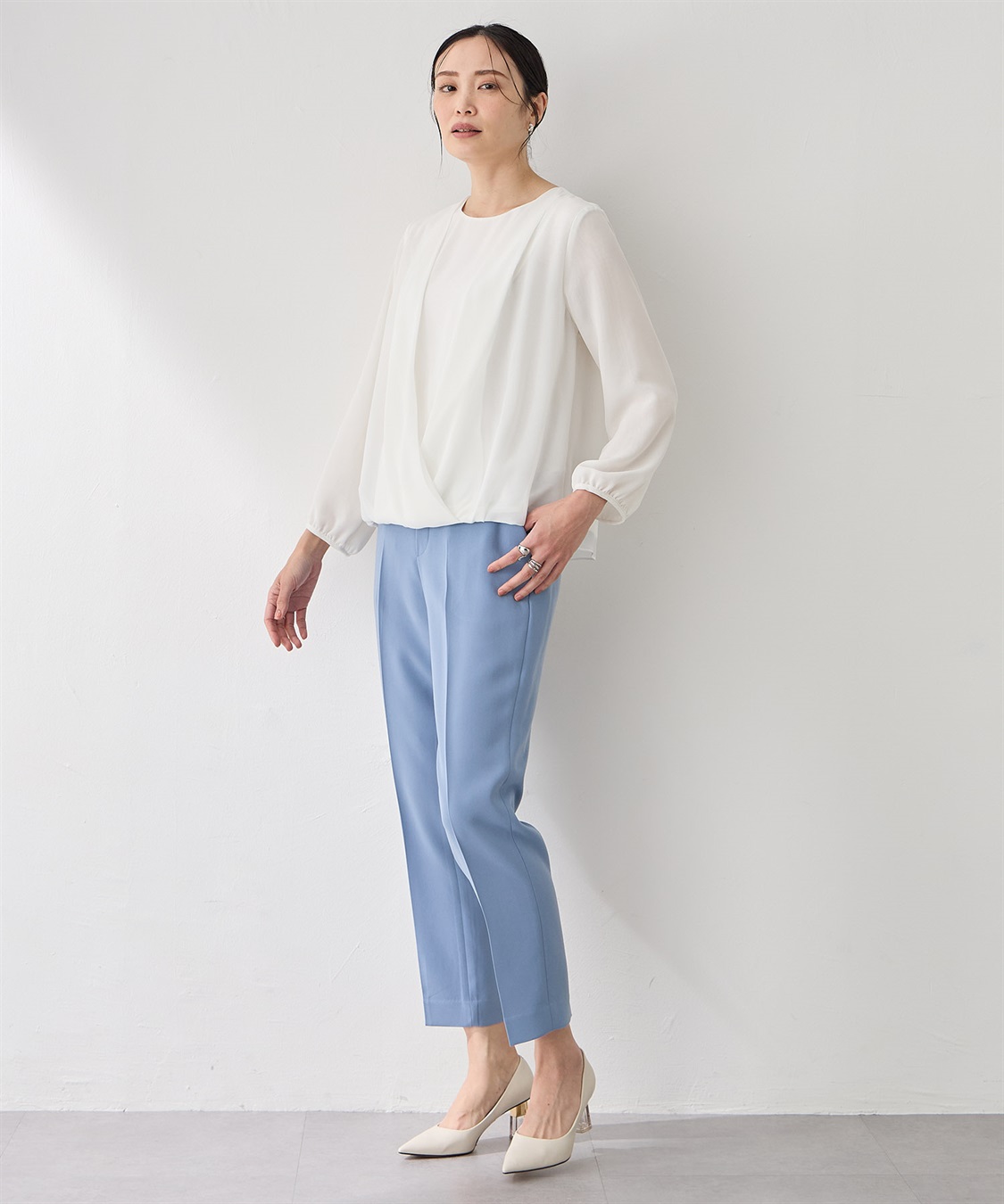 A/C DESIGN BY ALPHA CUBIC カシュクールTブラウス_sub_12