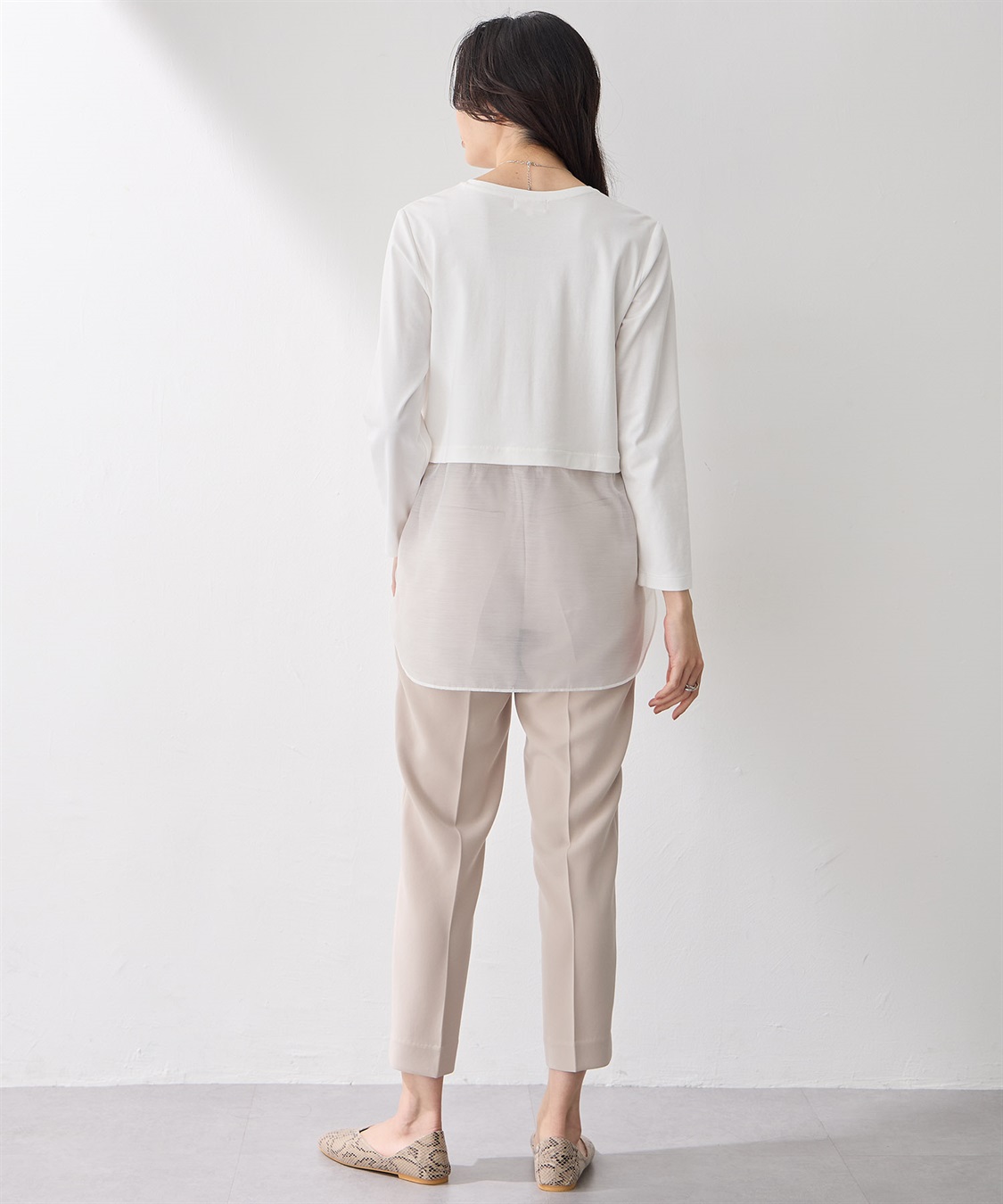 A/C DESIGN BY ALPHA CUBIC 裾切替チュニック_sub_3