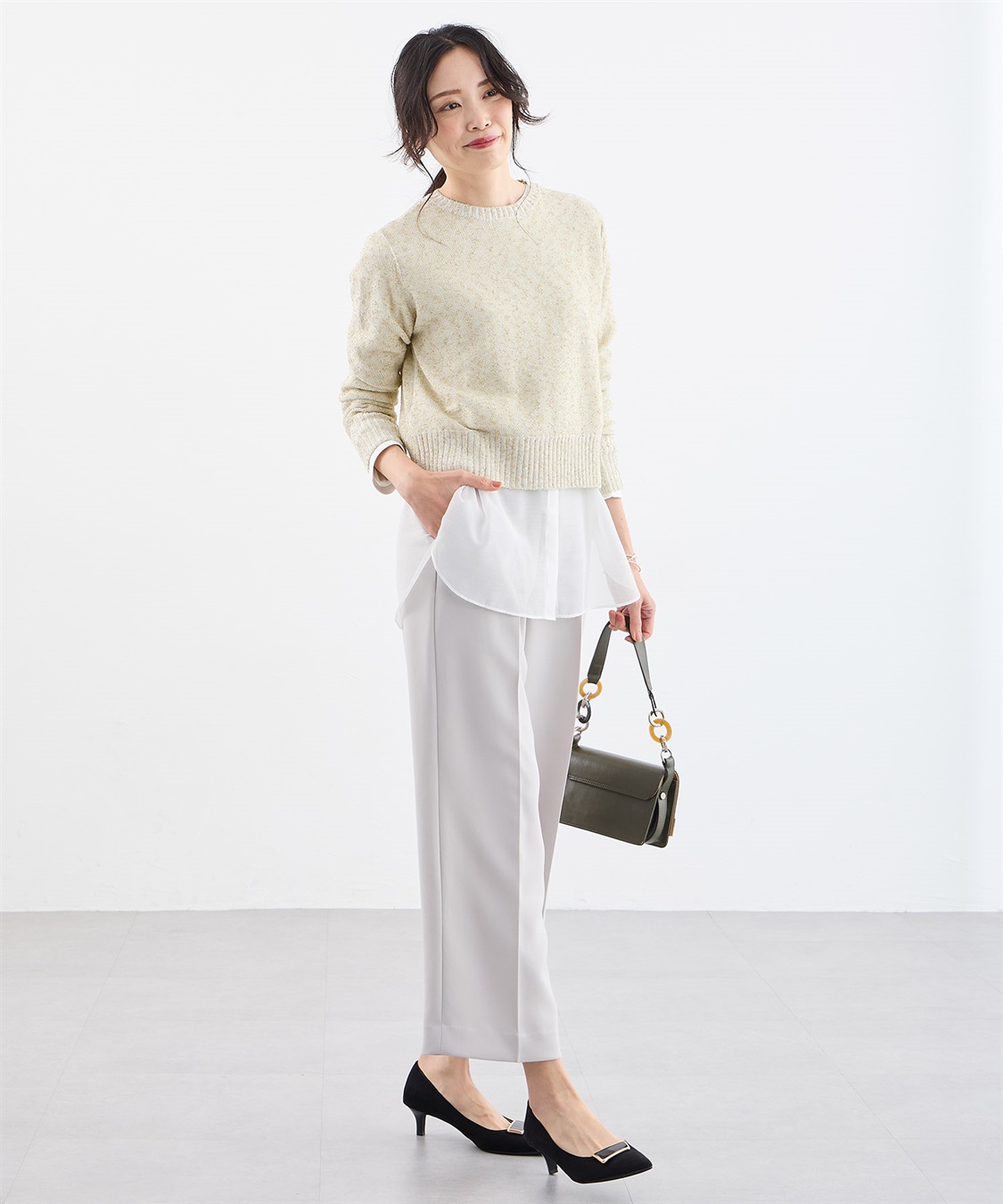 A/C DESIGN BY ALPHA CUBIC 裾切替チュニック_sub_5