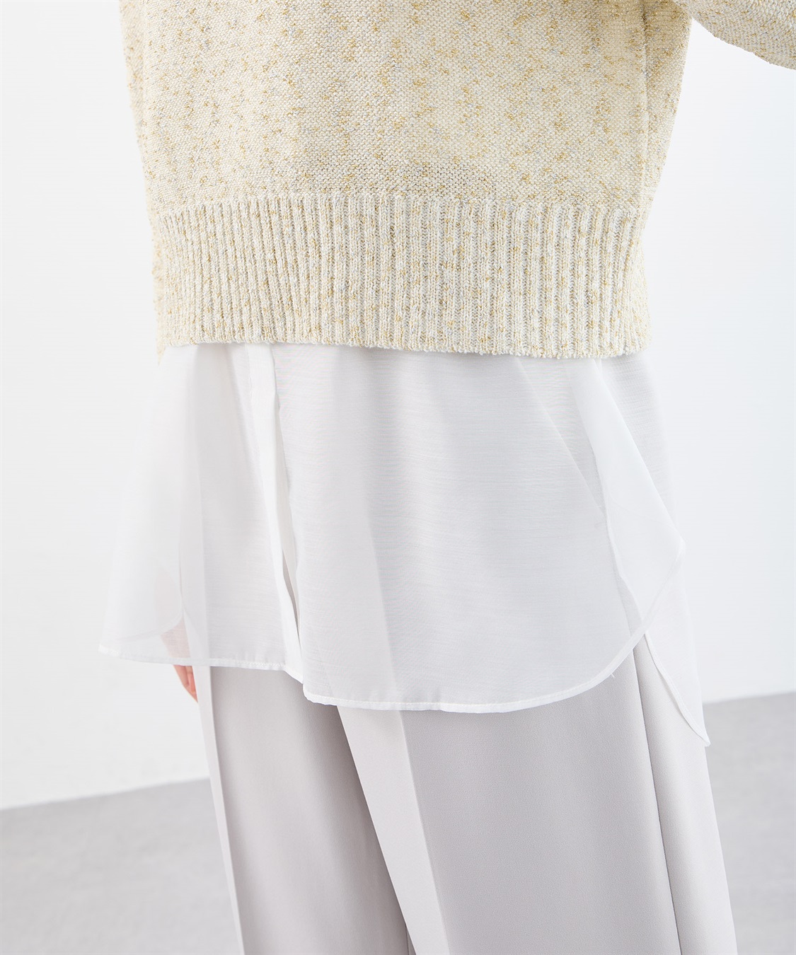 A/C DESIGN BY ALPHA CUBIC 裾切替チュニック_sub_7