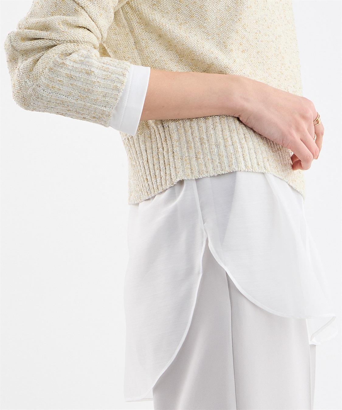 A/C DESIGN BY ALPHA CUBIC 裾切替チュニック_sub_8