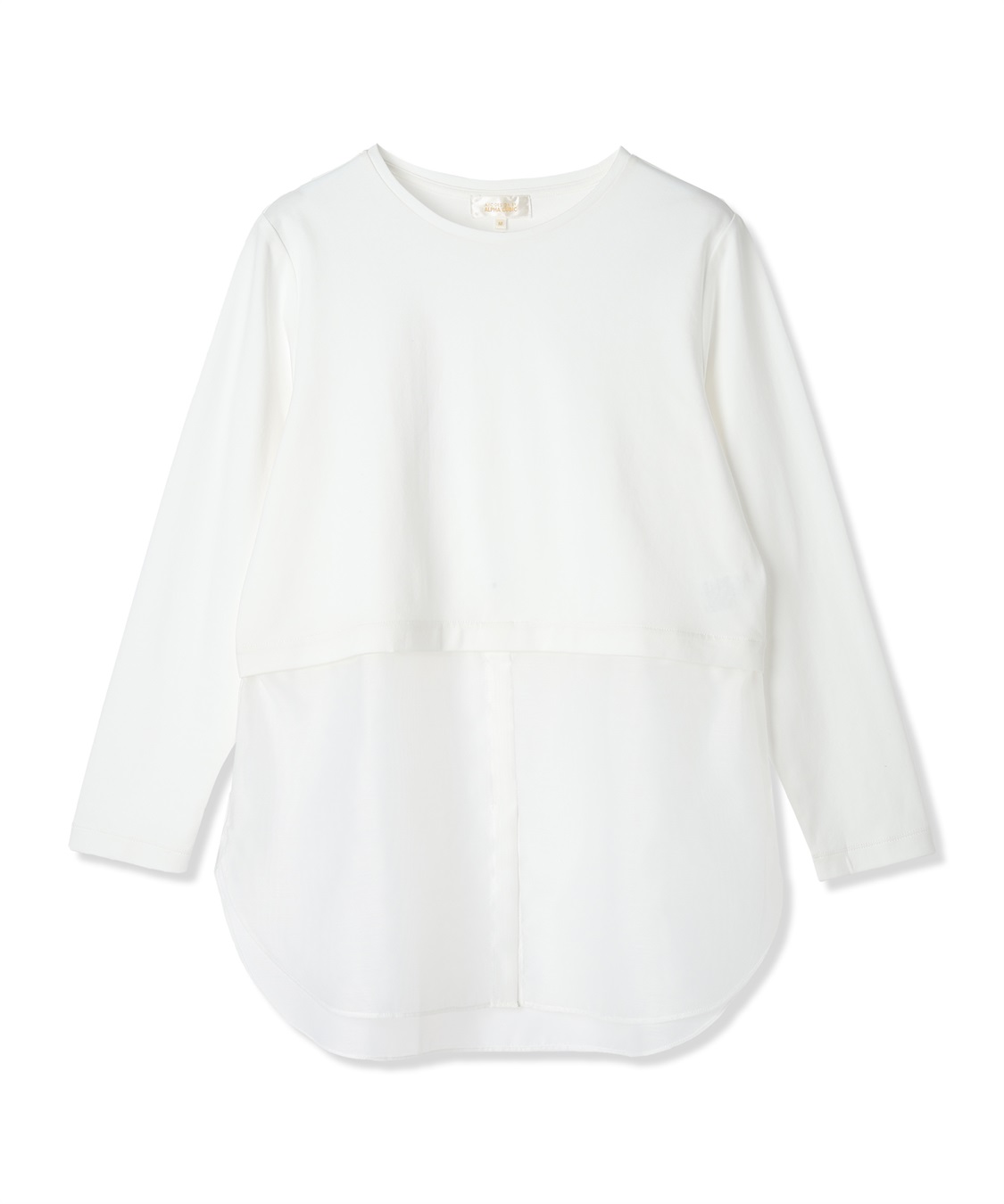 A/C DESIGN BY ALPHA CUBIC 裾切替チュニック_sub_12