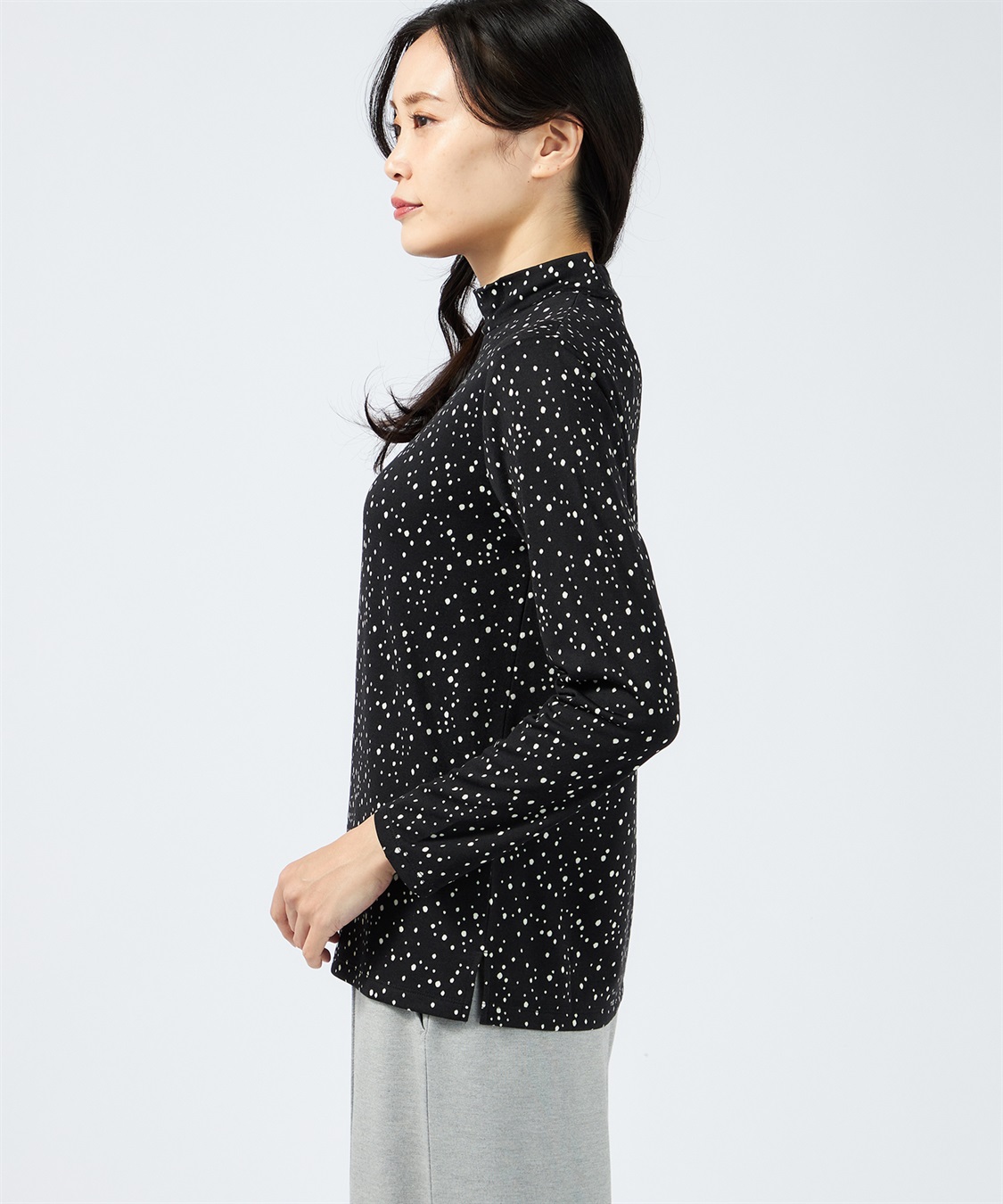 A/C DESIGN BY ALPHA CUBIC ドットプリントプルオーバー_sub_1