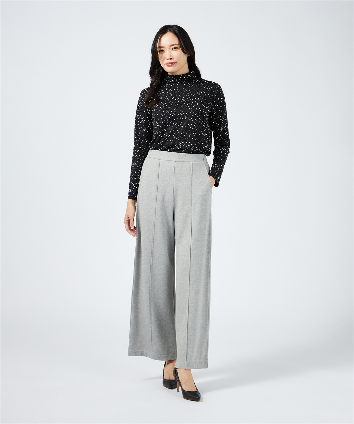 A/C DESIGN BY ALPHA CUBIC ドットプリントプルオーバー_sub_9