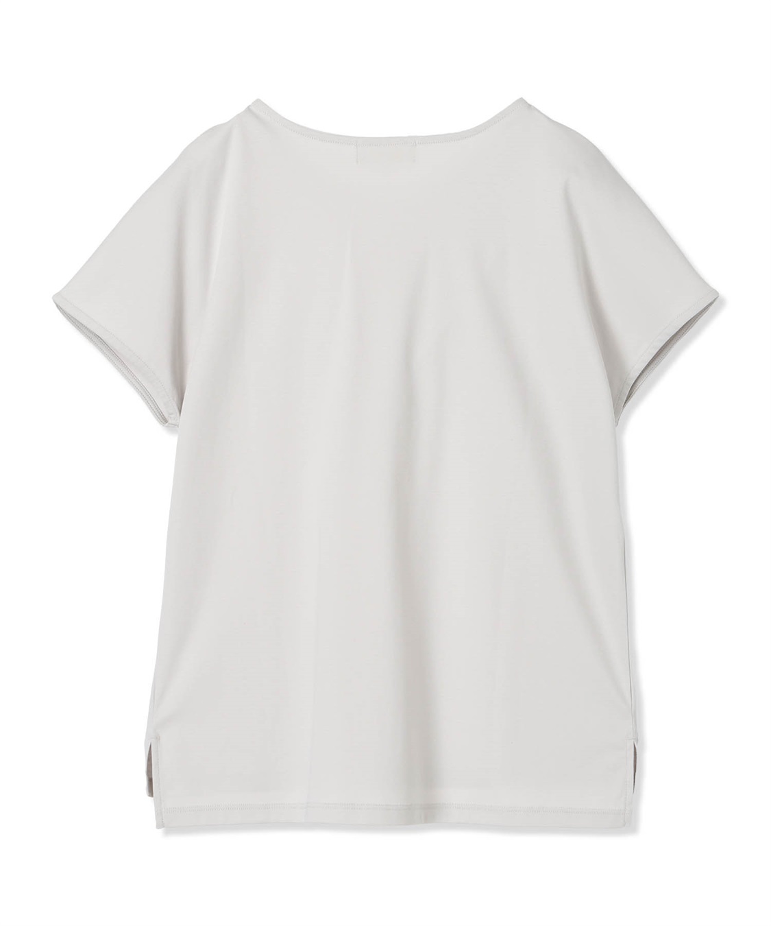 A/C DESIGN BY ALPHA CUBIC フレンチVネックTシャツ【すごツヤ・UVカット・接触冷感】_sub_16