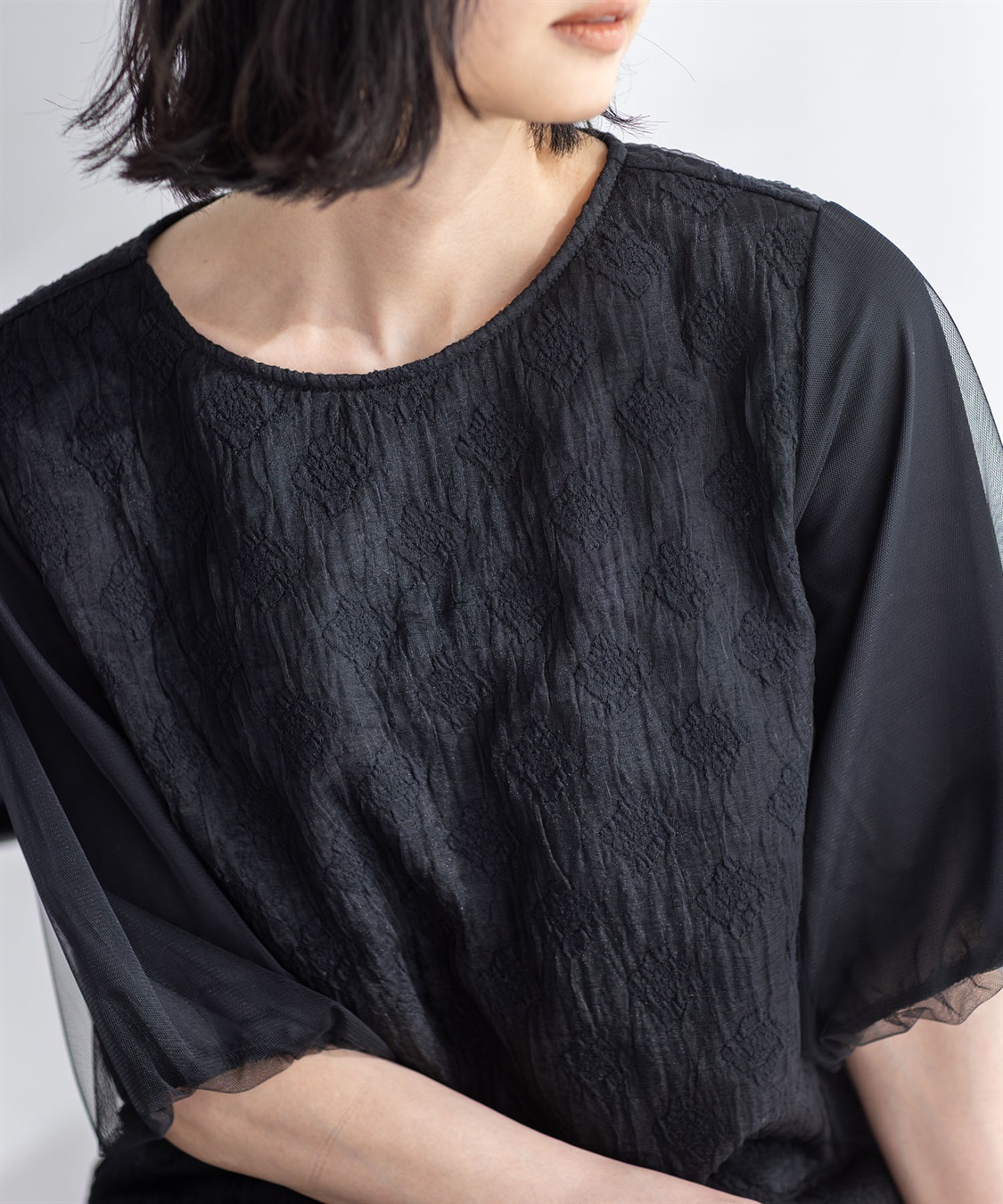 A/C DESIGN BY ALPHA CUBIC レーシージャガードプルオーバー_sub_2